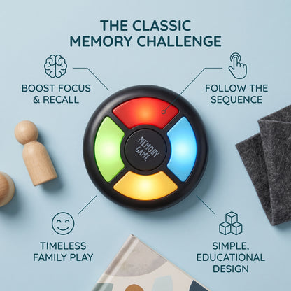 Electronic Memory Game with Lights & Sounds for Kids