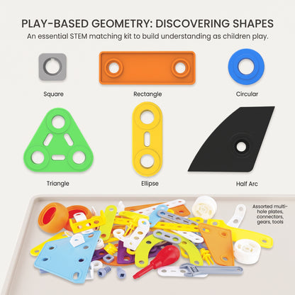 109 Piece Kids STEM Building Set
