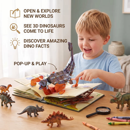 Interactive 3D Dinosaur Pop-Up Encyclopaedia
