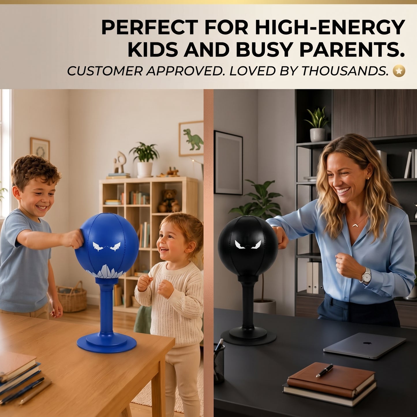 Punching Bag with strong Suction Cup