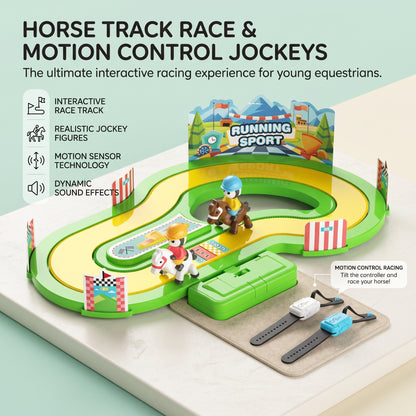 Motion-Sensing Racing Track Game for Kids