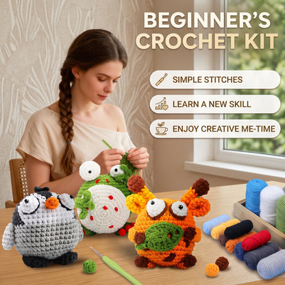 DIY Animal Crochet Kit for Beginners