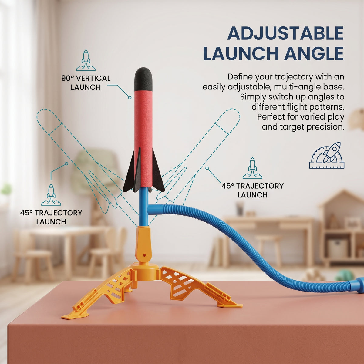 Kids Stomp Rocket Launcher Set