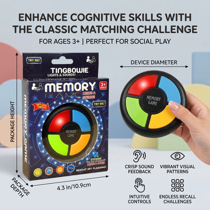 Electronic Memory Game with Lights & Sounds for Kids
