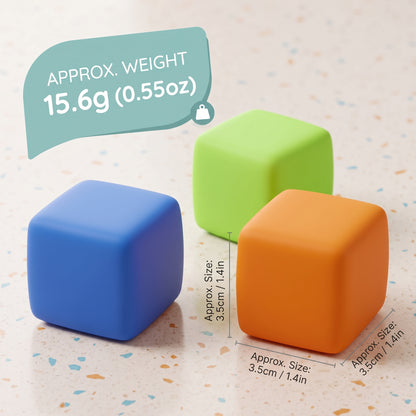 24 Pack Slow Rising Squishy Stress Cubes for Kids