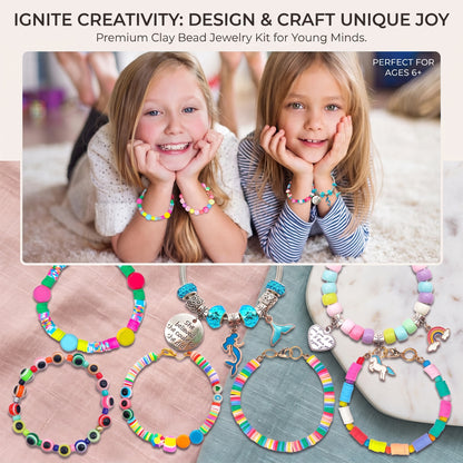 3400-Piece DIY Bracelet Making Kit for Kids