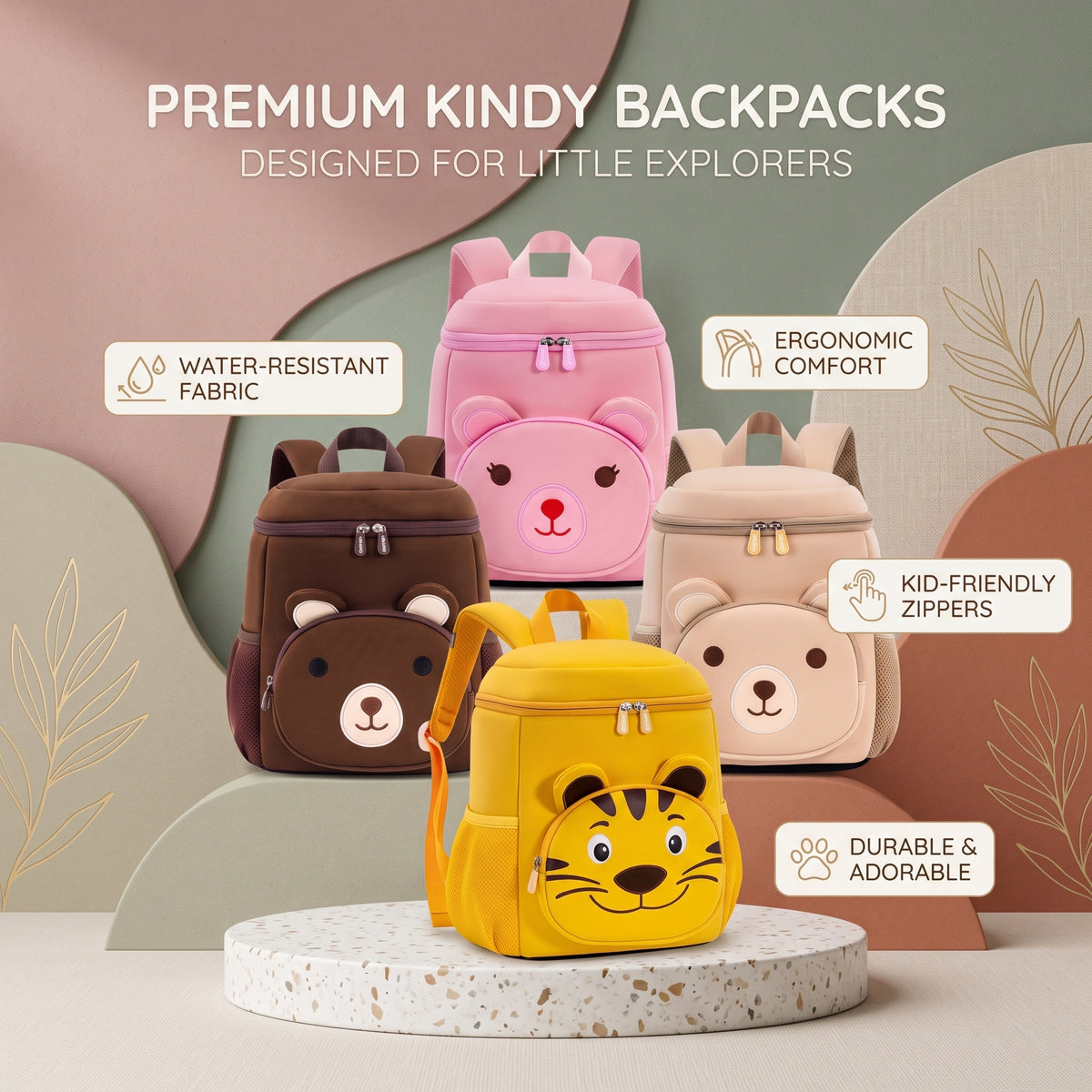 Kids Animal Backpack