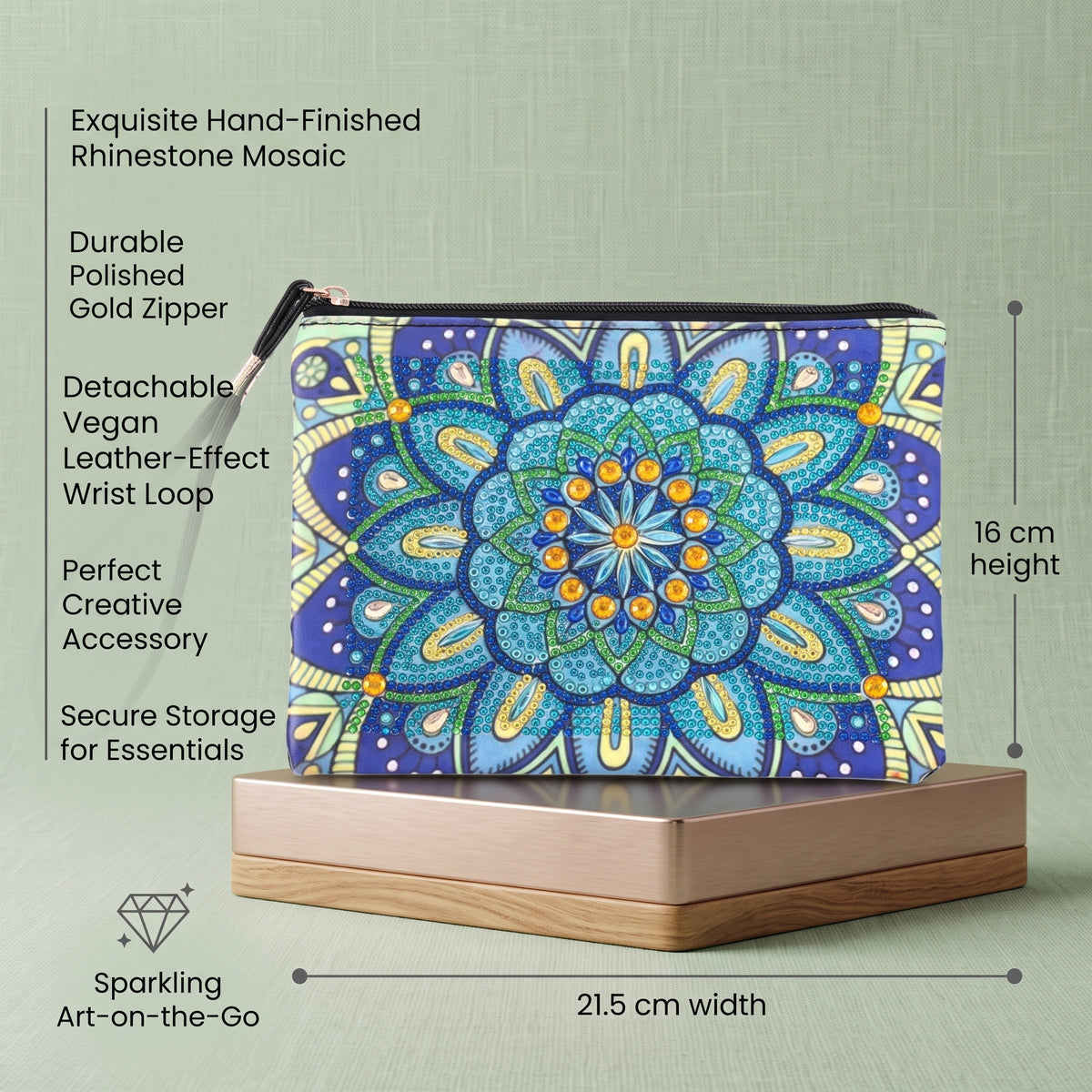 5D Diamond Painting Handbag DIY Craft Kit