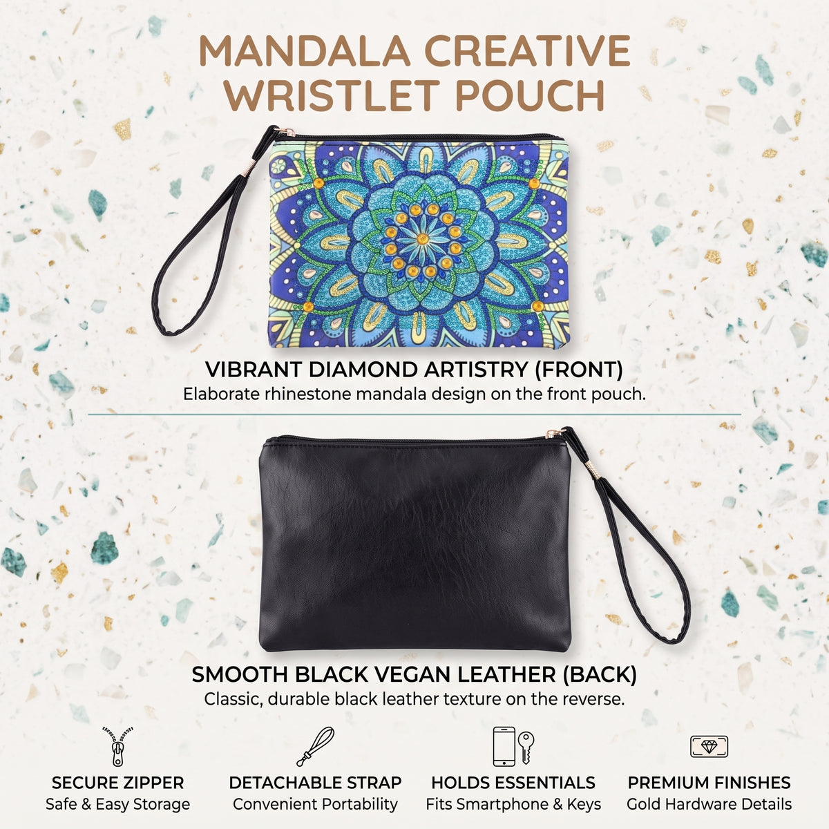 5D Diamond Painting Handbag DIY Craft Kit