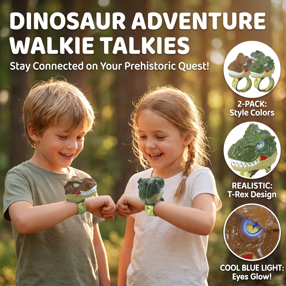 Dinosaur Walkie Talkies for Kids