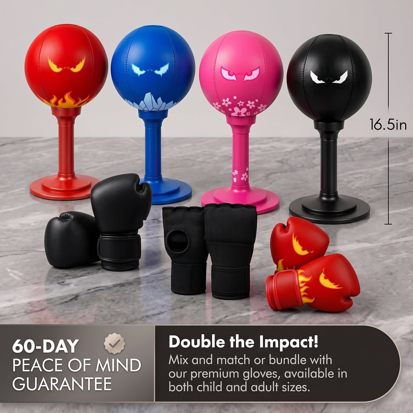 Punching Bag with strong Suction Cup