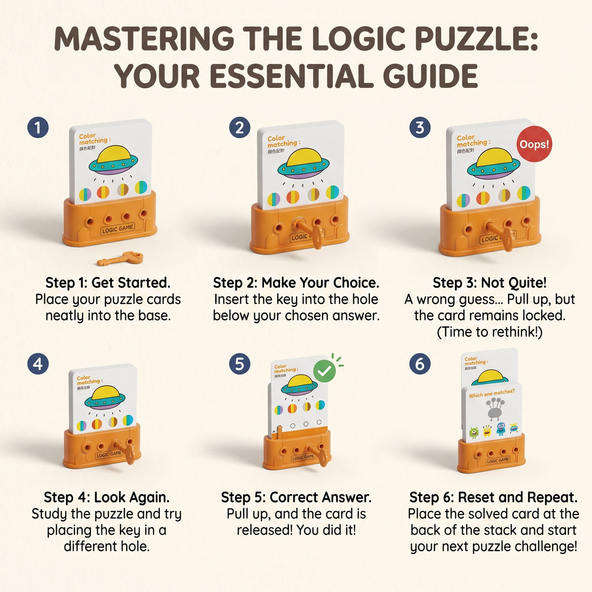 Kids Logic Matching Game