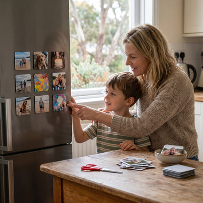 Personalised Family Photo Magnet Kit