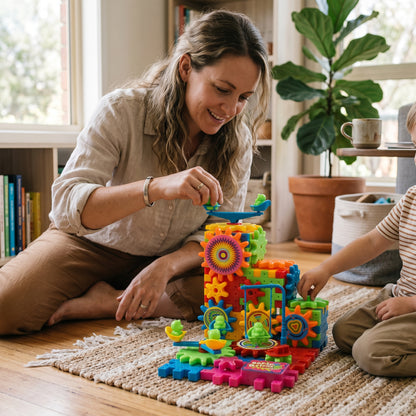 81 Piece Gear Building Set