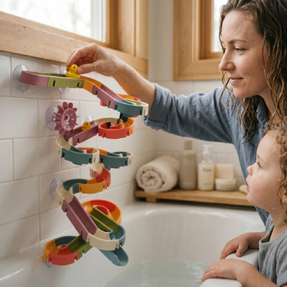 Bath Marble Run Set