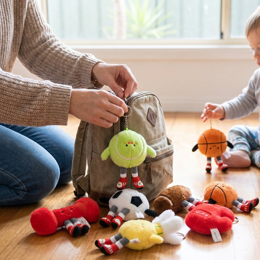 Sports Ball Keychain Plush