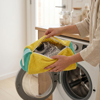 Chenille Shoe Washing Bags