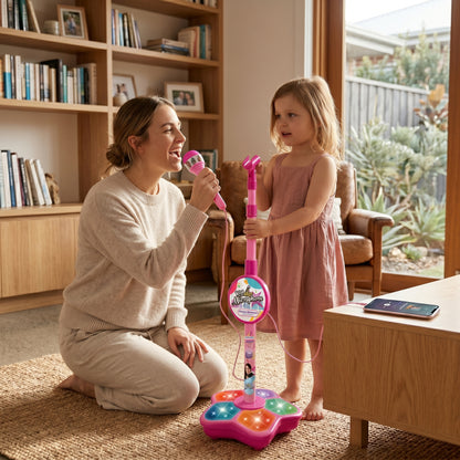 Kids Karaoke Microphone with Stand