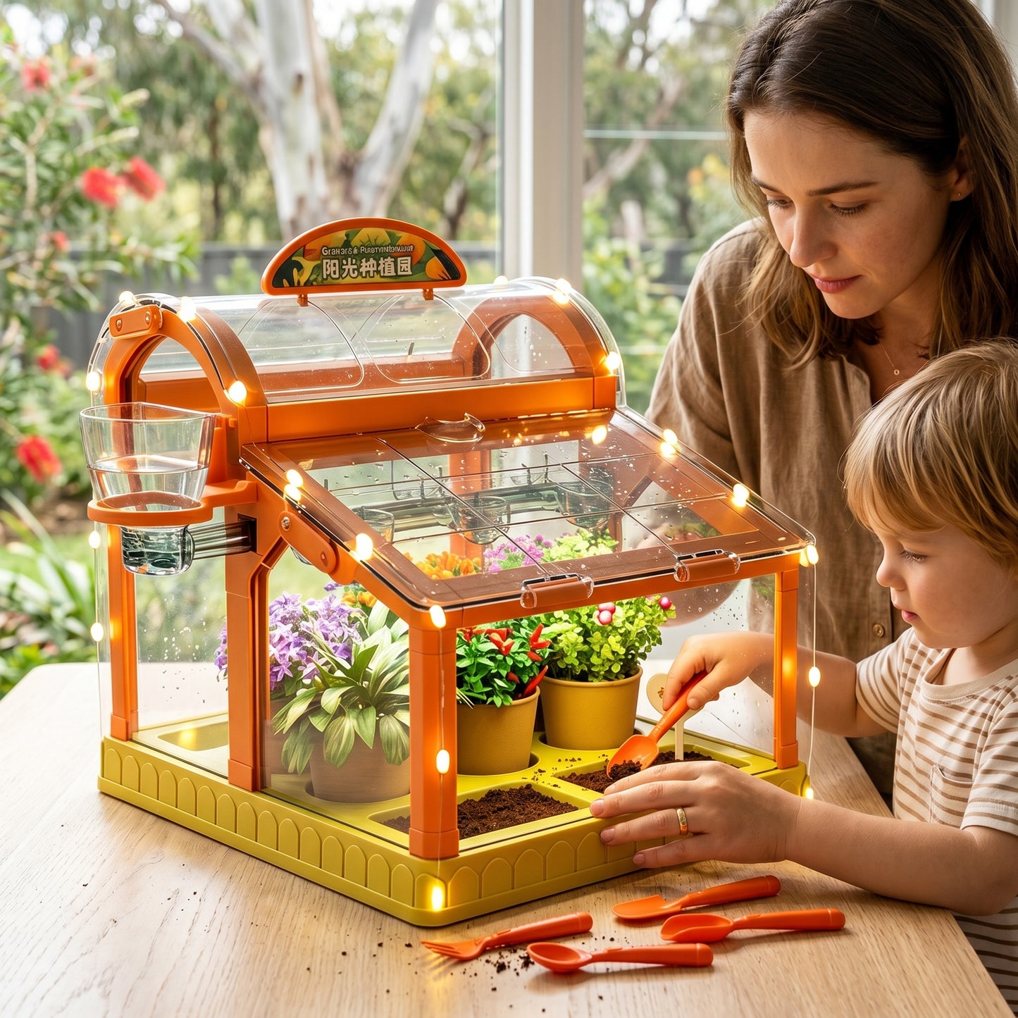 Kids Mini Greenhouse Kit