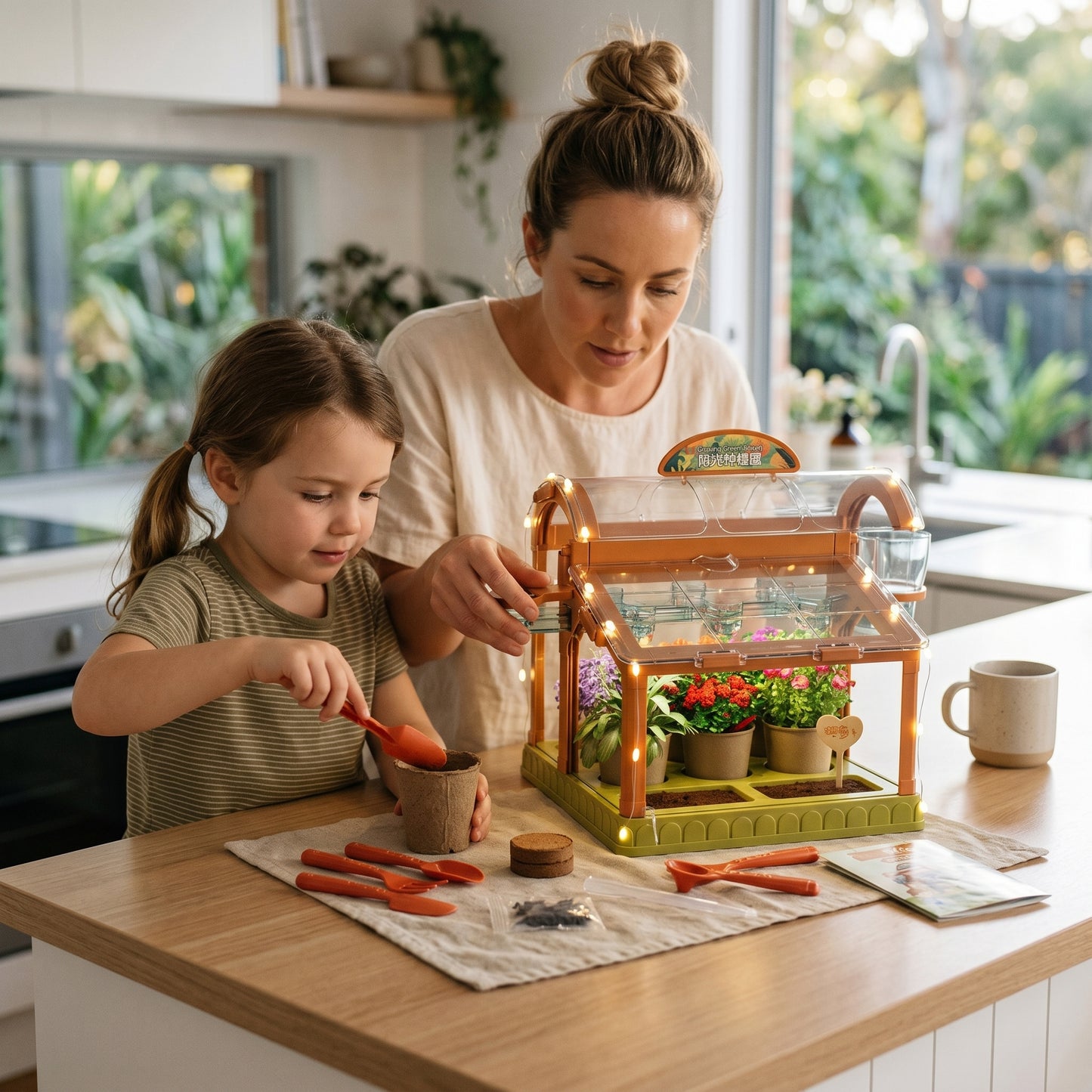 Kids Mini Greenhouse Kit