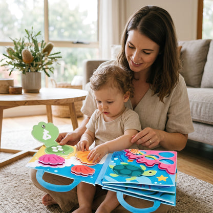 Ocean Adventure Busy Book for Toddlers