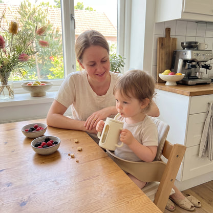 Toddler Silicone Straw Cup with Handles