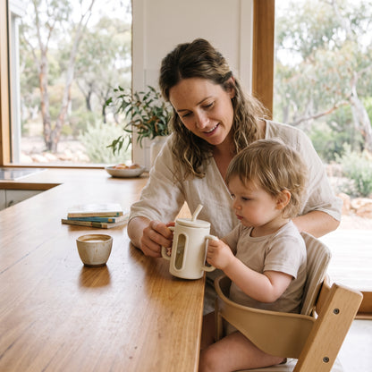 Toddler Silicone Straw Cup with Handles