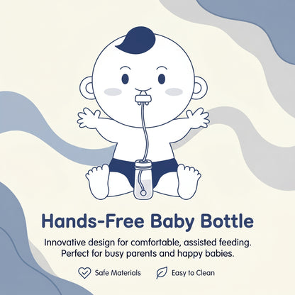 Hands Free Baby Bottle
