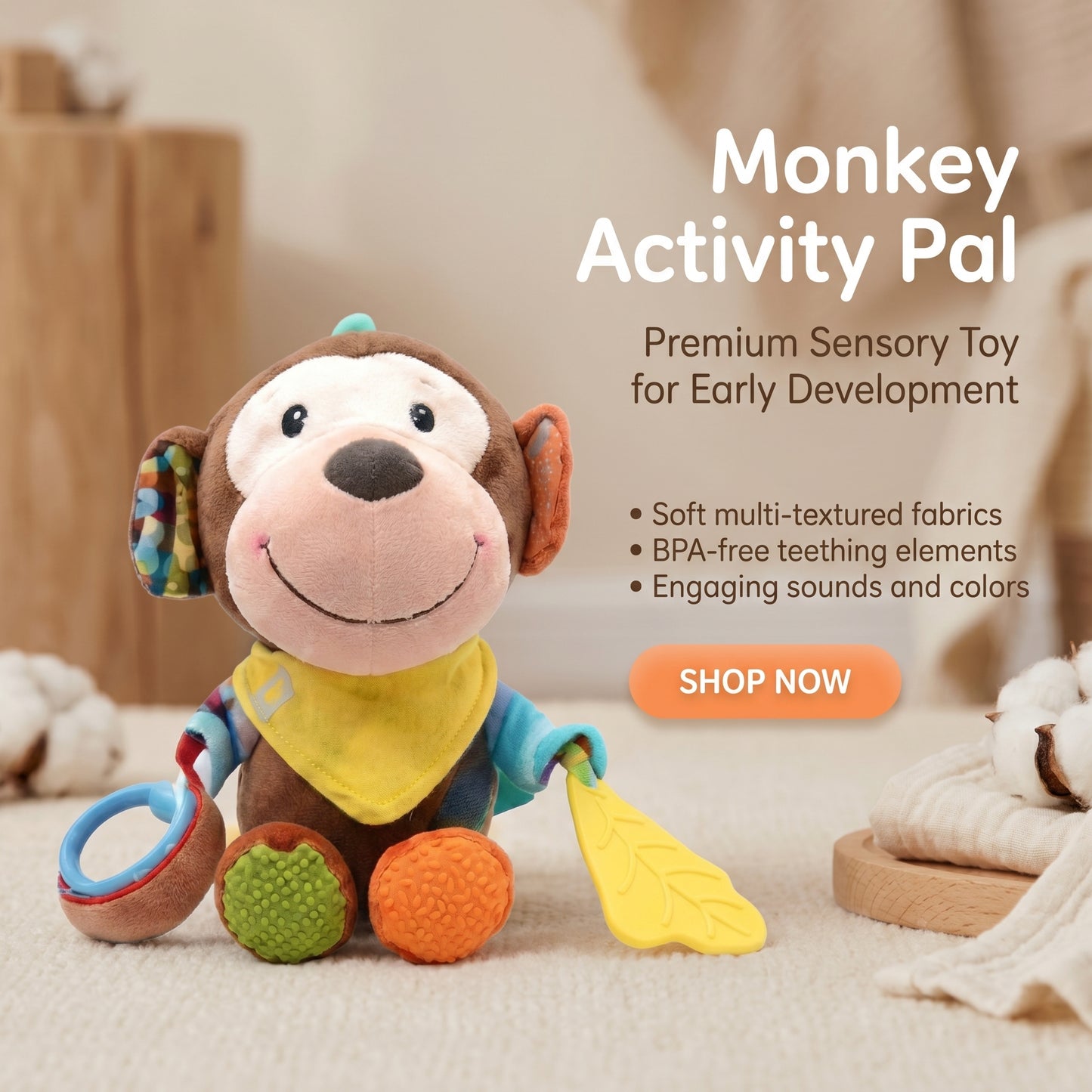Baby Sensory Animal Toy