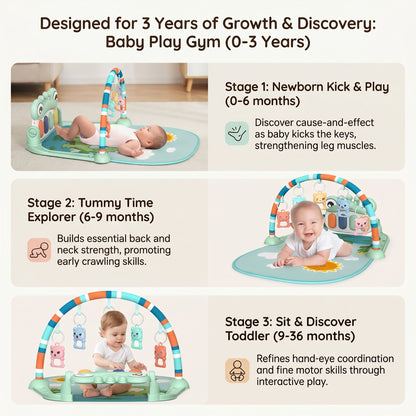 Baby Piano Play Gym