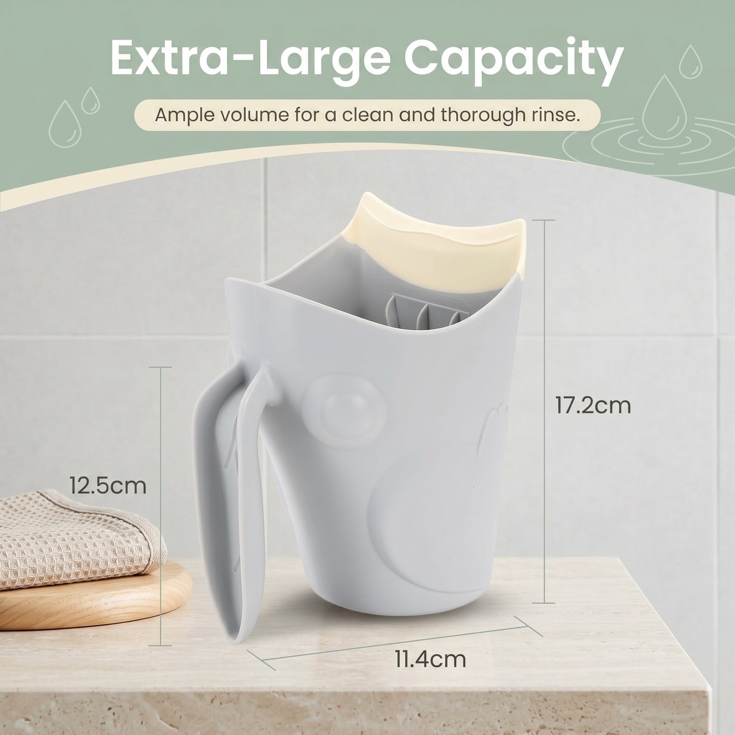 Baby Bath Rinse Cup