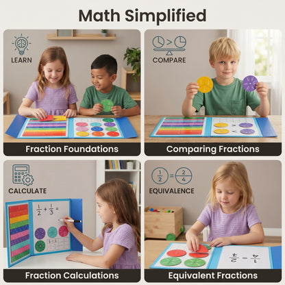 Montessori Fraction Puzzle