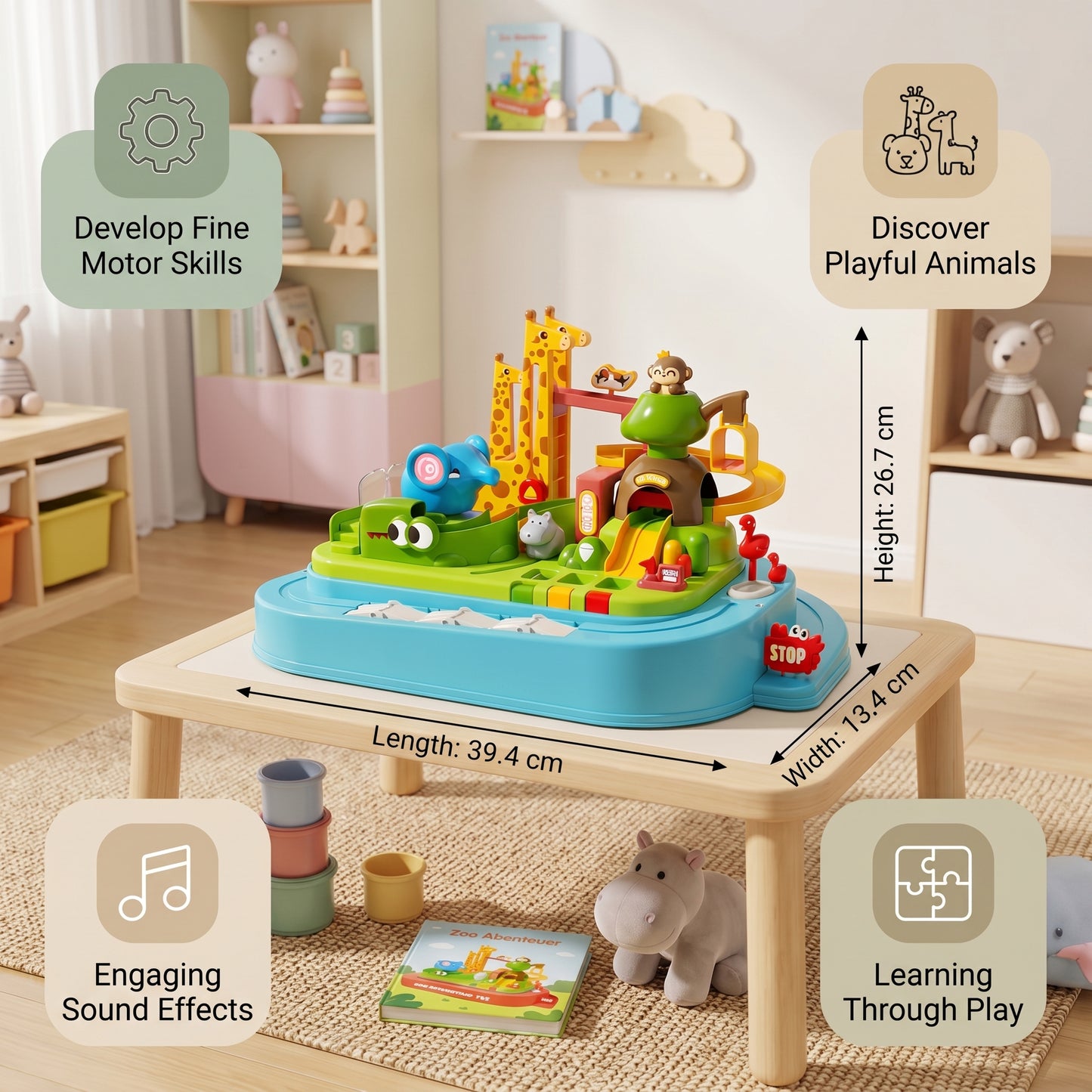 Zoo Adventure Activity Track