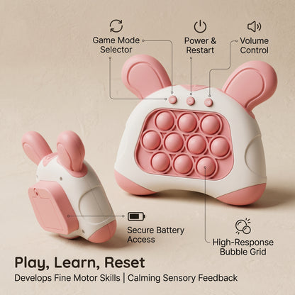 Quick Push Pop Game Console