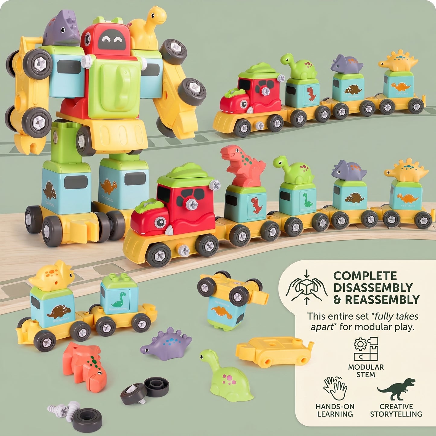 5 in 1 Robot Building Kit