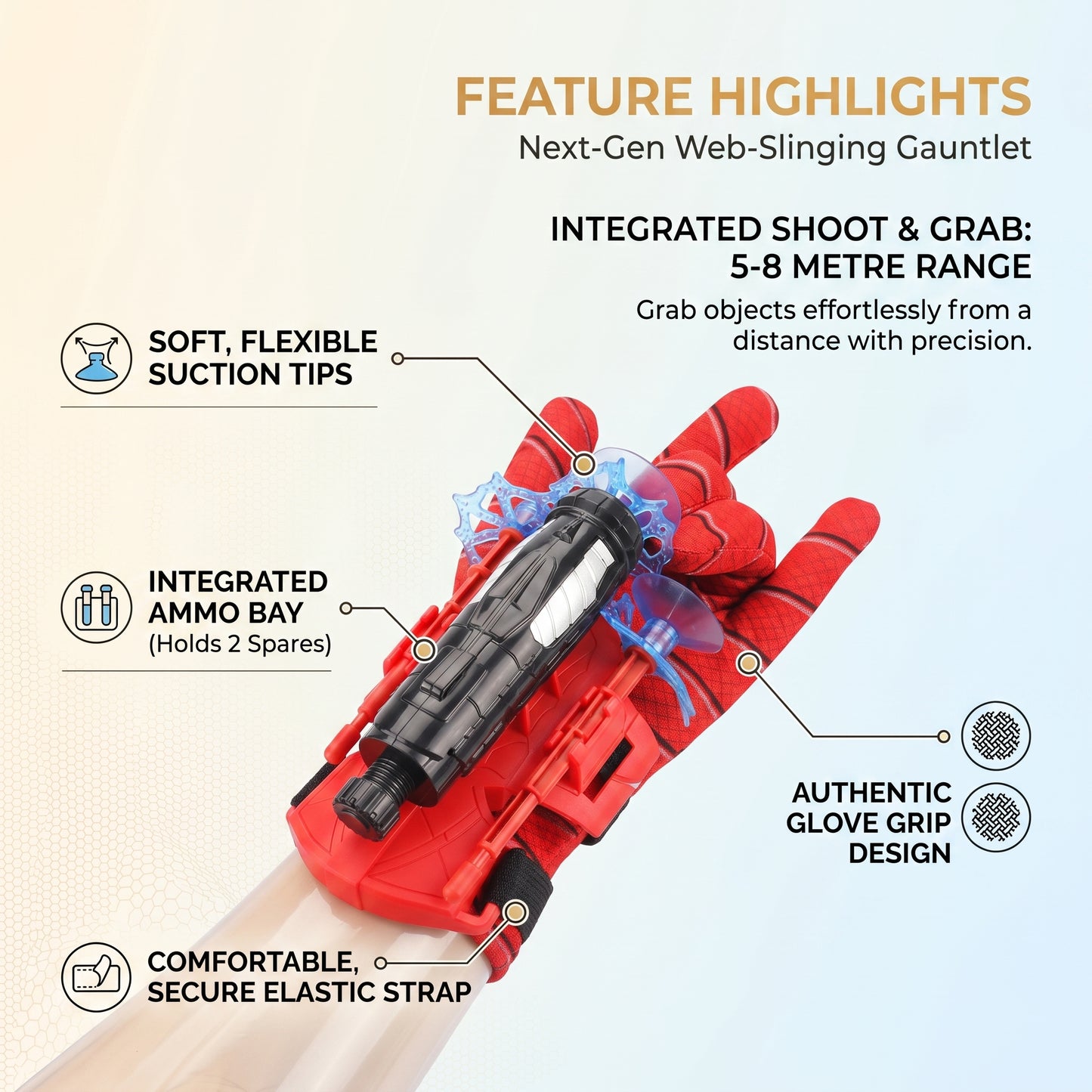 Spider Hero Bow and Arrow Set