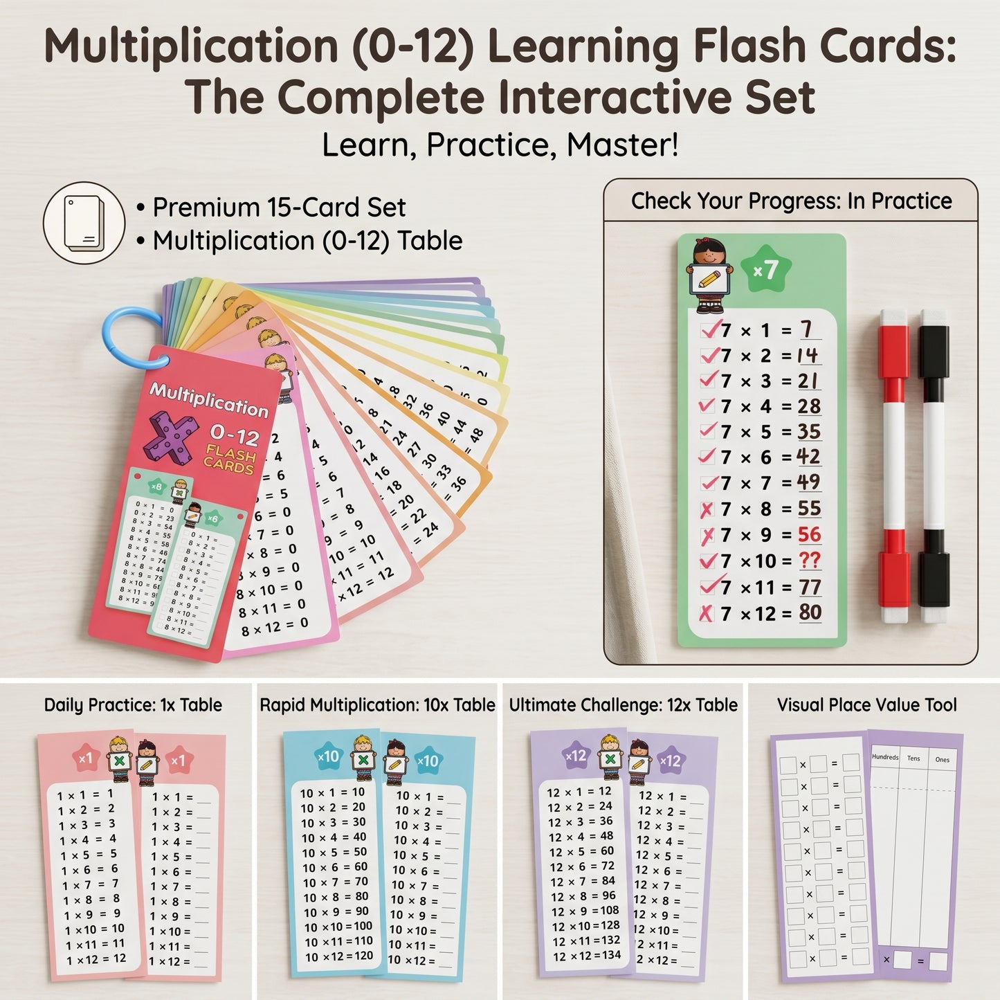 Math Flash Cards