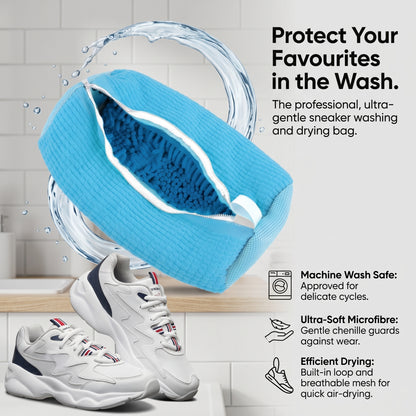 Chenille Shoe Washing Bags