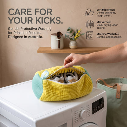 Chenille Shoe Washing Bags