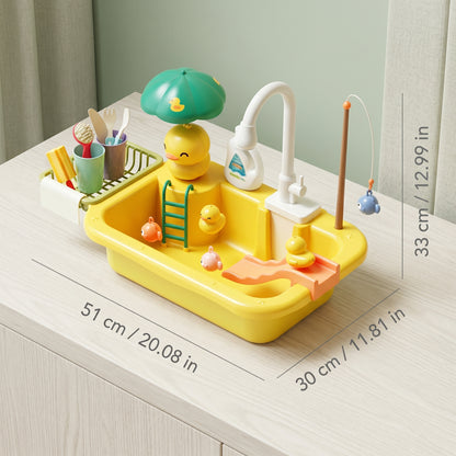 Kids Kitchen Sink Play Set