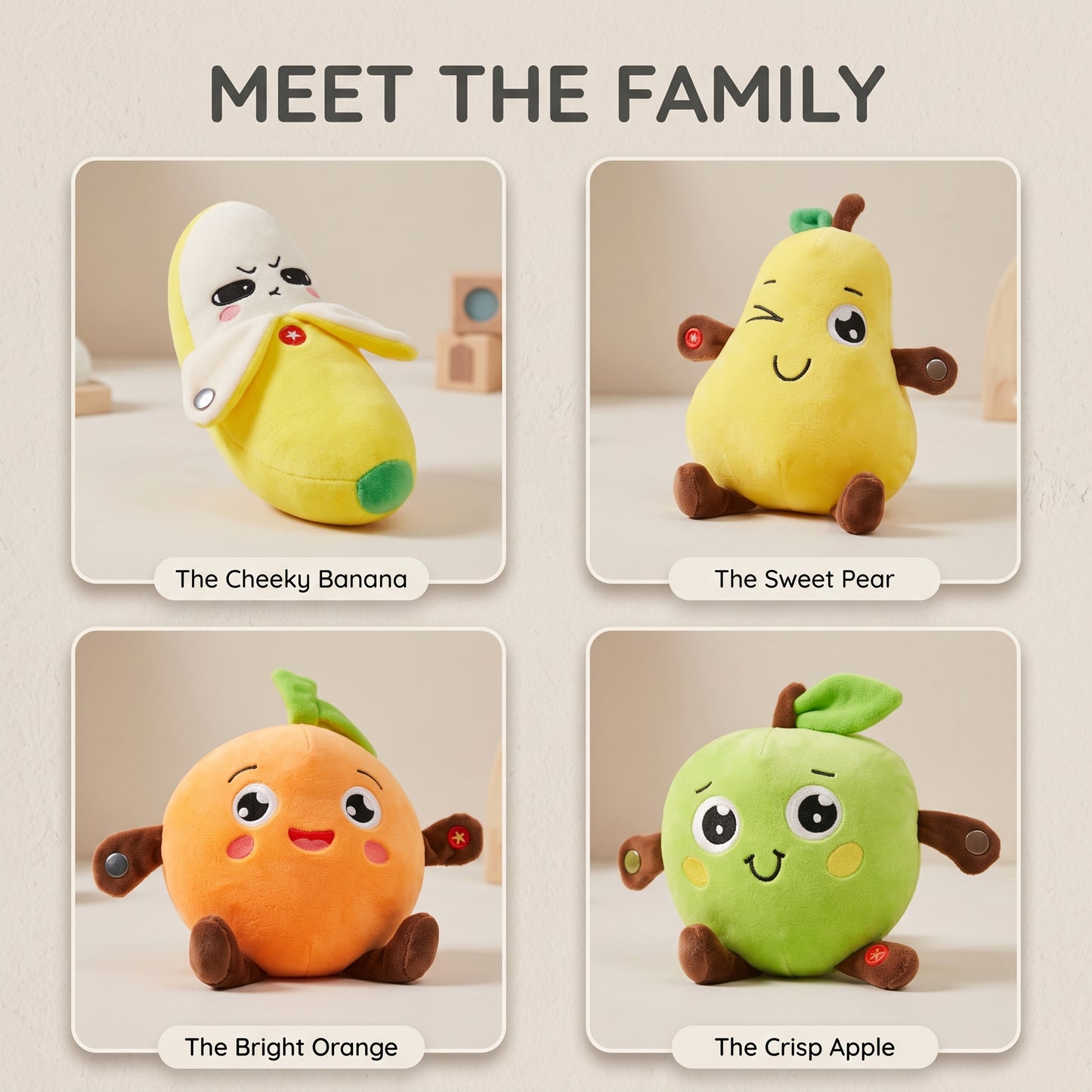 Plush Fruit Toy
