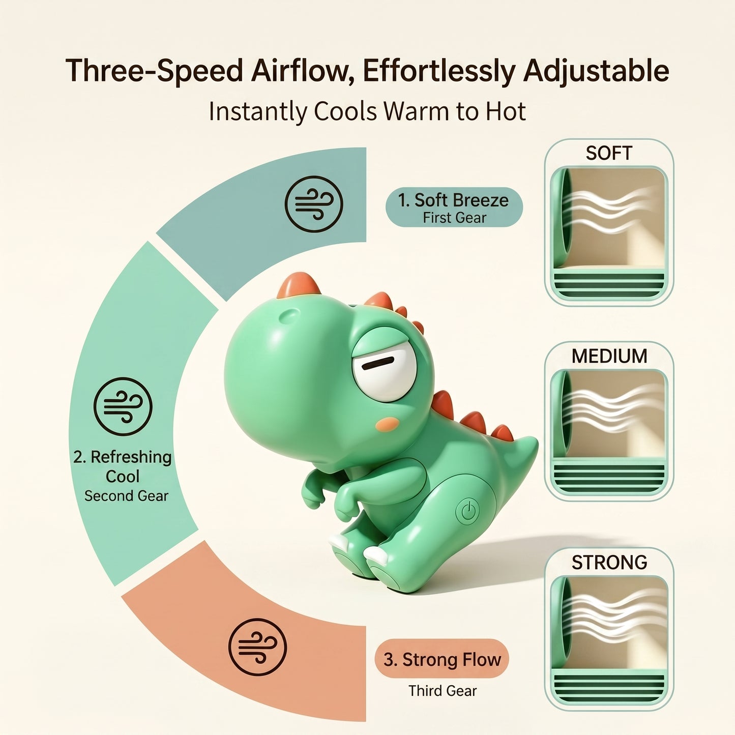 Portable Baby Food Cooling Fan