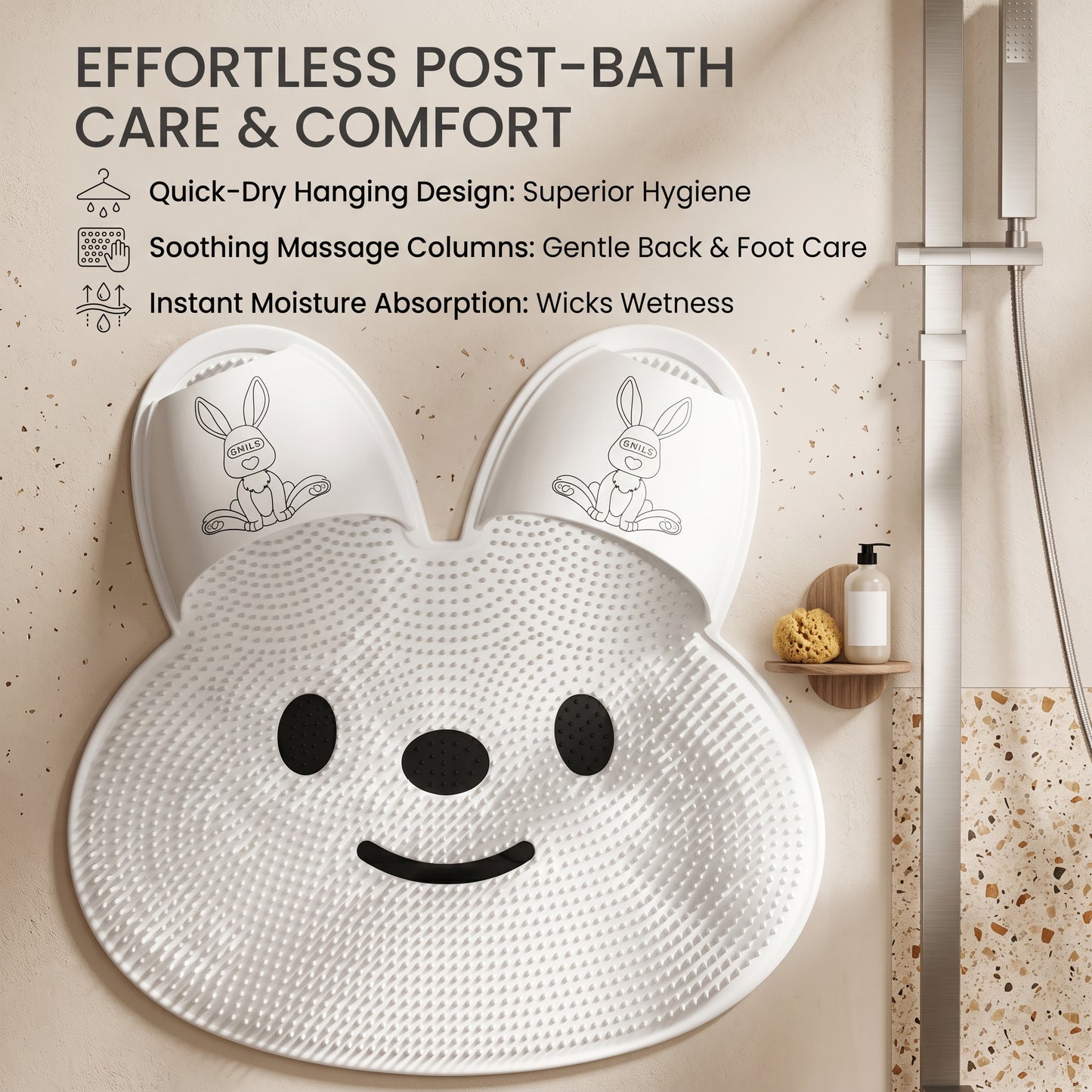 Silicone Foot Scrubber Mat