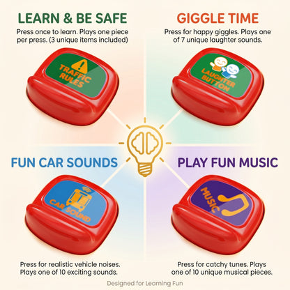 Interactive School Bus Driving Toy