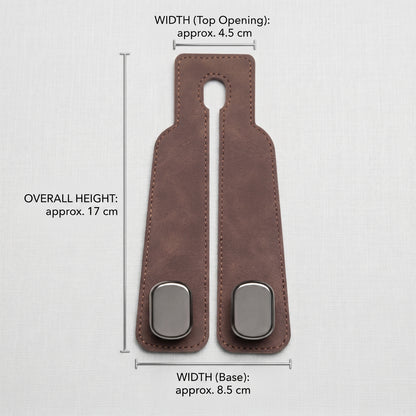 Leather Car Headrest Hooks