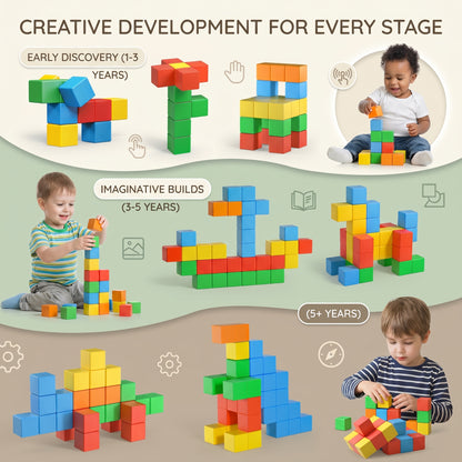 XL Magnetic Building Blocks 5cm
