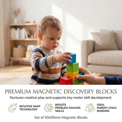 XL Magnetic Building Blocks 5cm