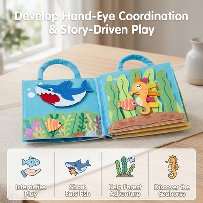 Ocean Adventure Busy Book for Toddlers