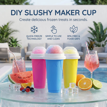 Freeze & Squeeze Homemade Slushy Cup