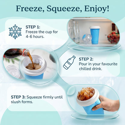 Freeze & Squeeze Homemade Slushy Cup